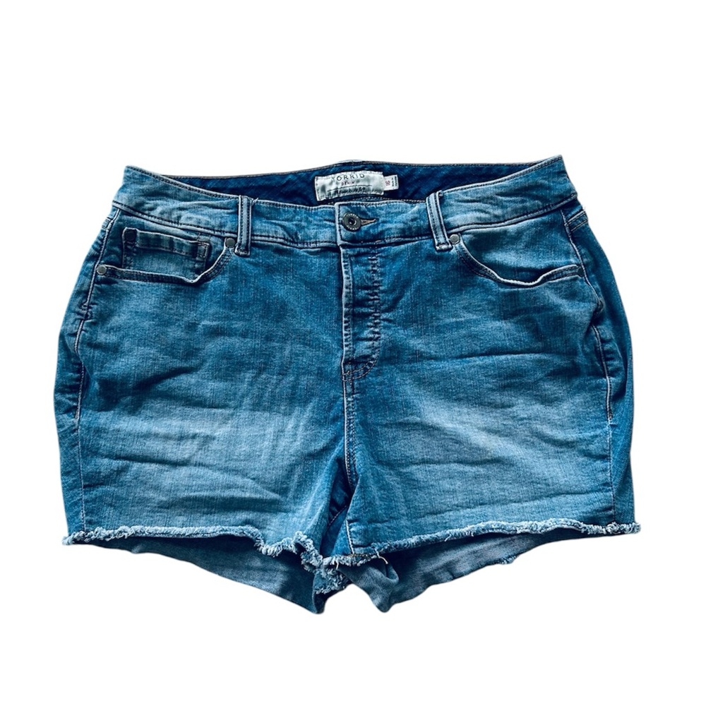 Torrid jean shorts